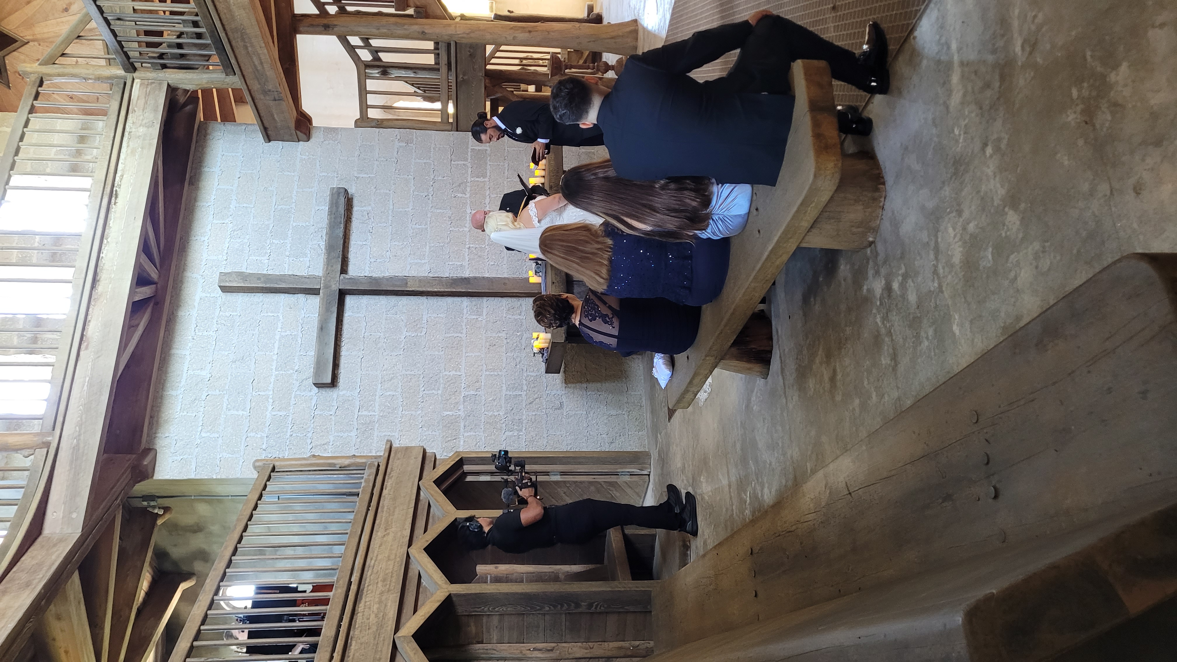 Chase Dela Cruz Productions capturing vows inside the historic Castle Otttis