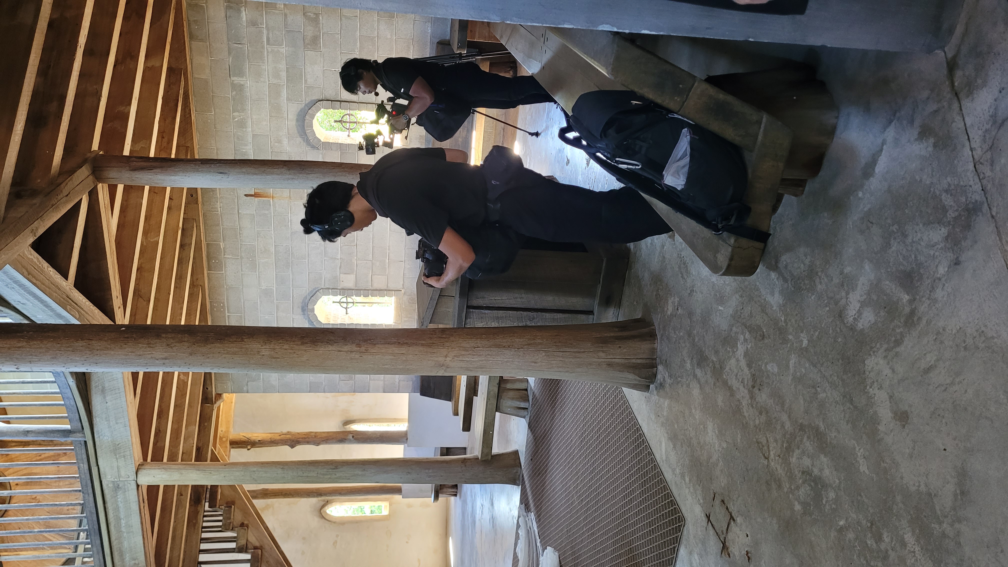 Behind the scenes with the Sony FX3 cinema rig at a St. Augustine wedding